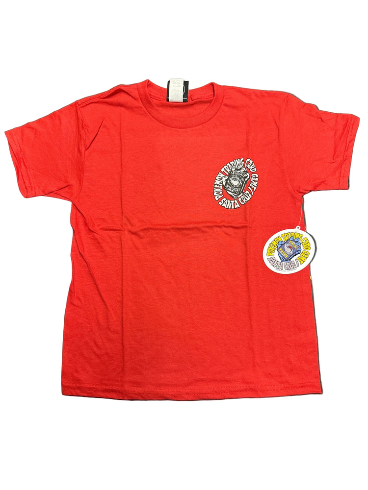 Pokémon TCG hand S – S midweight T-shirt, red youth